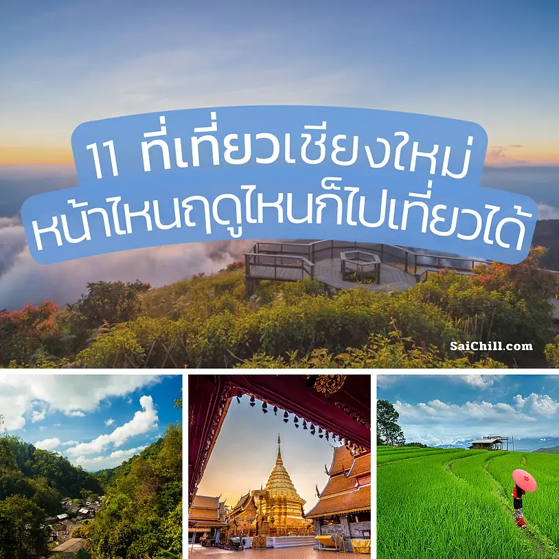 11 ที่เที่ยวเชียงใหม่ เที่ยวได้ทุกฤดู หน้าไหนก็เที่ยวได้ 1 11 ที่เที่ยวเชียงใหม่ ฤดูไหนก็เที่ยวได้
